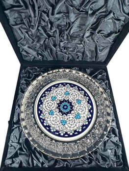 Kurum Ziyaret Hediyesi Gümüş Tabak - 3