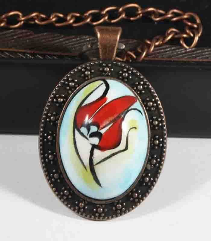 Tulip-Keramik-Lesezeichen - 1