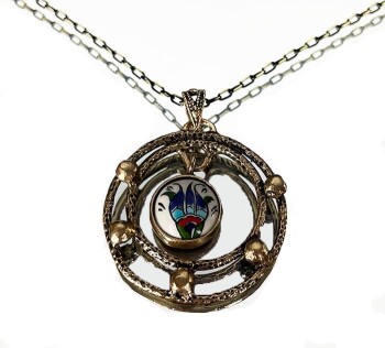 Lale Kolye Ucu - Çini Evi