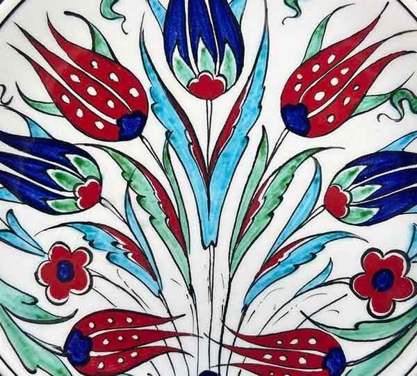 Lalezar Iznik-Keramikteller 18 cm - 2