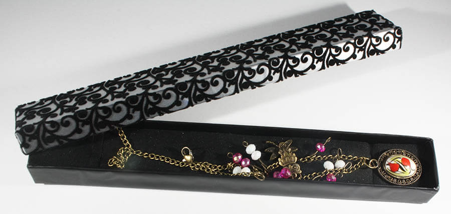 Tulip Garden Motif Iznik Ceramic Anklet - 2