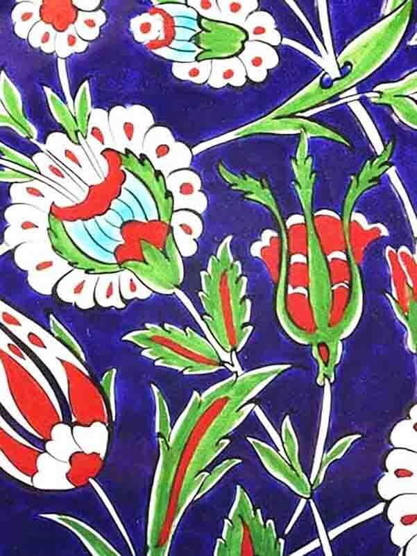 Lawyer Gift 30 cm Iznik Ceramic Plate - 2
