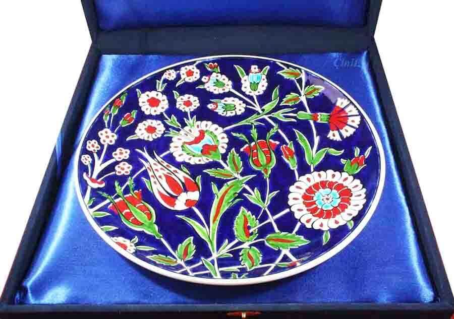 Lawyer Gift 30 cm Iznik Ceramic Plate - 3