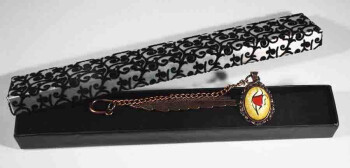 Lesezeichen aus Keramik mit Tulpenmuster - Çini Evi (1)