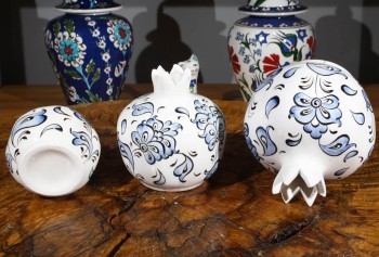 Lotus Desen Nar Takımı - Çini Evi (1)