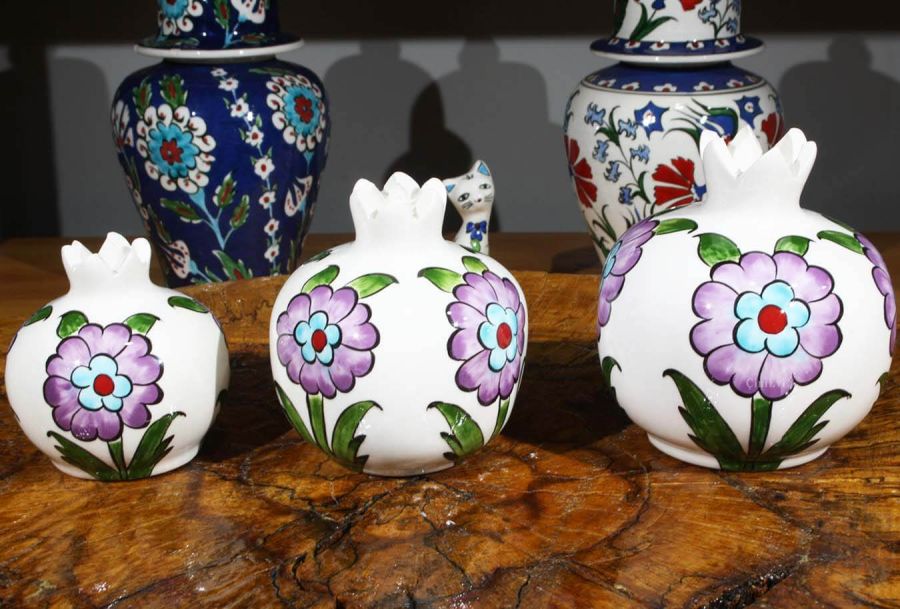 Lotus Pattern Pomegranate Set - 1