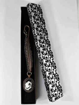 Marque-page en céramique d’Iznik – Motif « Vav » - Çini Evi (1)