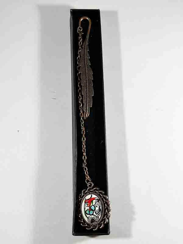 Marque-page en céramique d’Iznik Rêve de céramique motif tulipe - 2