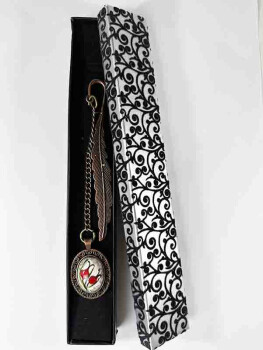 Marque-page Iznik motif tulipe, cadeau pour enseignant - 2