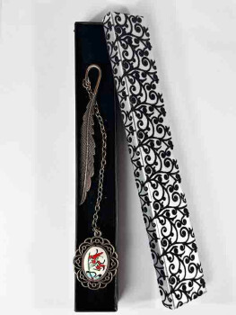 Marque-page VIP en céramique d’Iznik motif tulipe - 2
