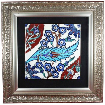 Matted VIP Iznik Ceramic Tile - 1