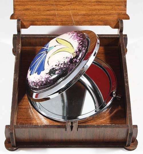 Mavi Karanfil Makyaj Aynası - 2