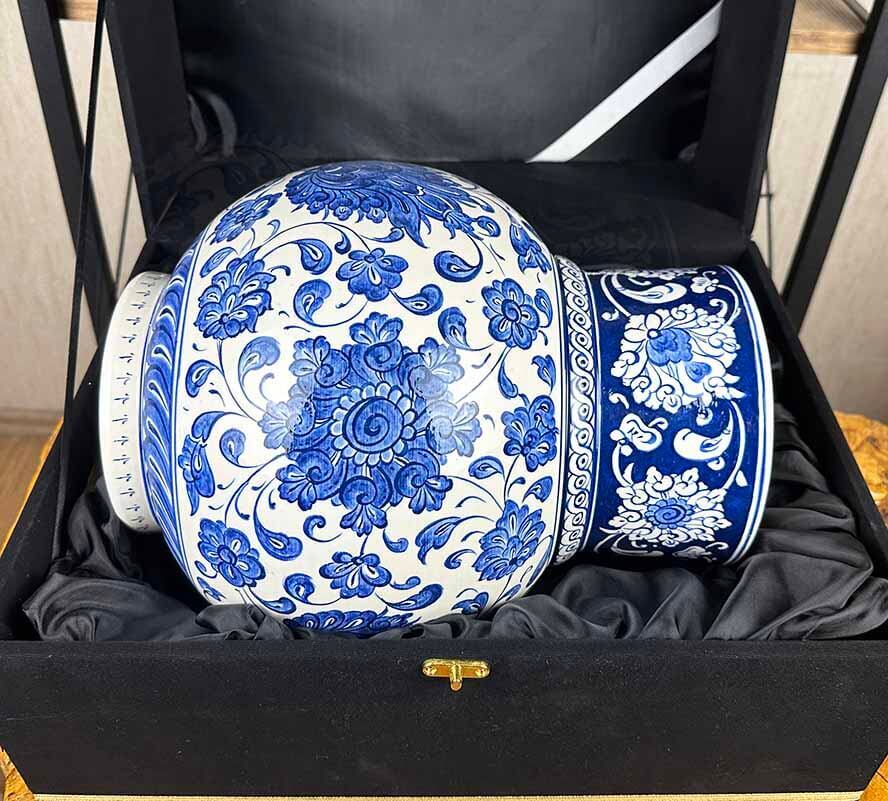 Mavi Saltanat – İznik Çini Şah Vazo - 2