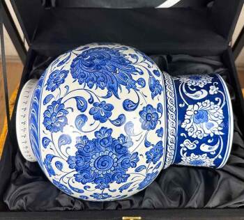 Mavi Saltanat – İznik Çini Şah Vazo - 3