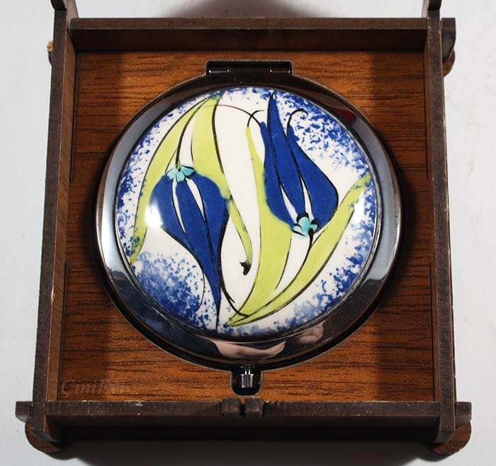 Meeresblau-Handspiegel - 1