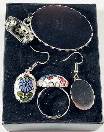 Mihrimah Sultan Iznik Jewelry Set - 2