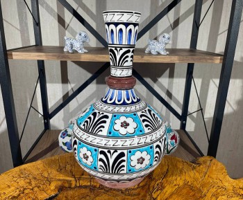 Millet Isi Iznik Ceramic Vase - Çini Evi