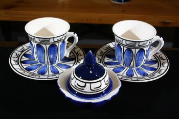 Millet Ishi Two-Person Coffee Set - Çini Evi