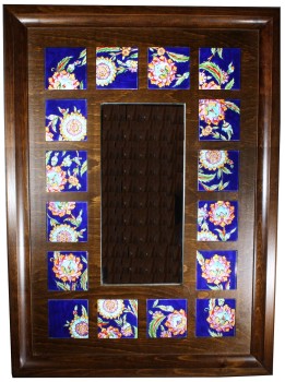Miroir de carreaux - miroir du palais de carreaux iznik - Çini Evi
