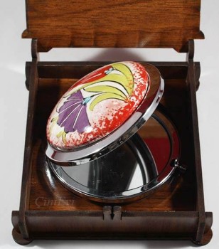 Miroir de maquillage Tulip Carnation - Çini Evi (1)