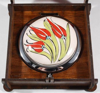 Miroir de poche de poterie Iznik Garden Iznik - 1