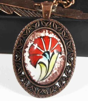 Modern Karanfil Kitap Ayracı - Çini Evi