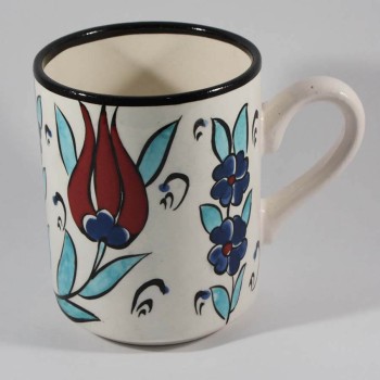 Mug Jardin de tulipes - Çini Evi