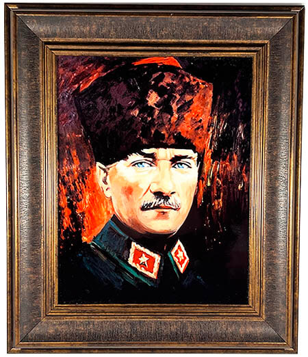 Mustafa Kemal Atatürk Malerei - 1