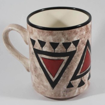 National Patterned Iznik Mug - Çini Evi (1)