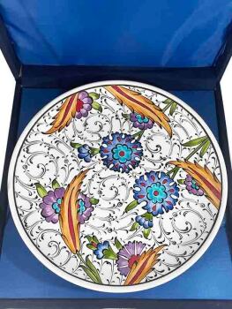 New Business Gift 25cm Iznik Plate - 2