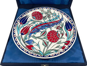 New Year Gift Vip Iznik Pottery Plate - 3