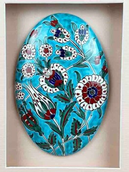 Night Garden Motif Passe-Partout VIP Gift - Çini Evi (1)