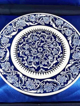 Opening and Ceremony Gift Halic Iznik Ceramic Plate - 3