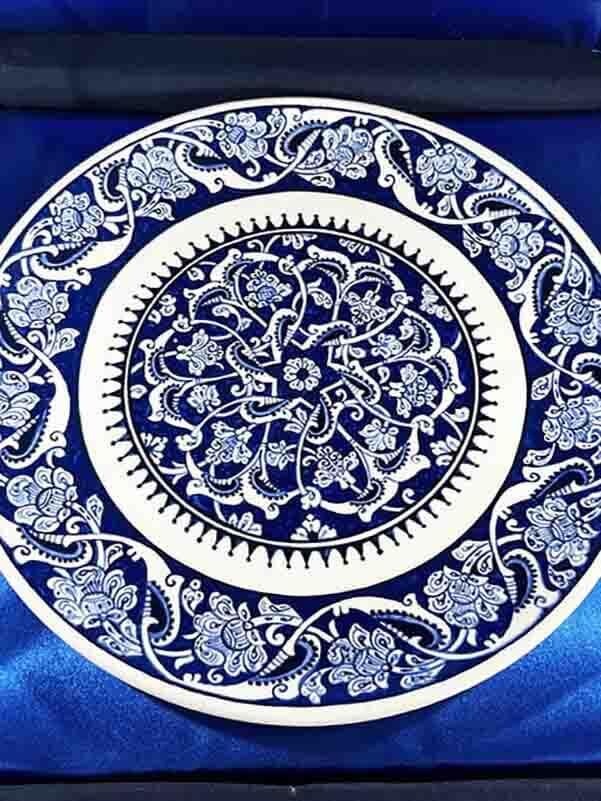 Opening and Ceremony Gift Halic Iznik Ceramic Plate - 3