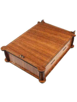 Parure de bijoux Iznik fond jaune et tulipe rouge - 3