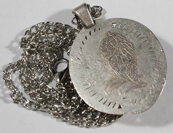 Pendentif en céramique d’Iznik motif tulipe design spécial - 2