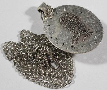 Pendentif en Carreaux D'Iznik à Motif Tulipe Printanière - Çini Evi (1)