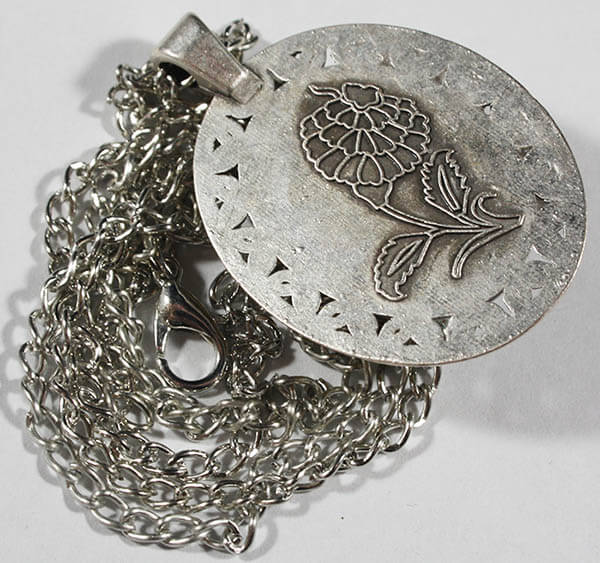 Pendentif en céramique, cadeau pour bien-aimée - 2