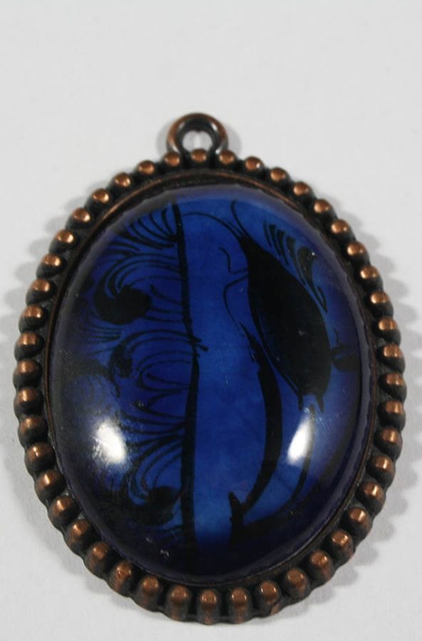 Pendentif motif tulipe - 1