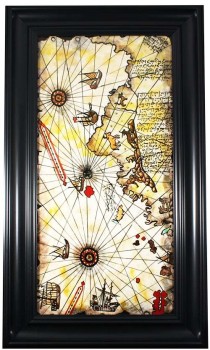 Piri Reis Iznik Tile Panel - Çini Evi