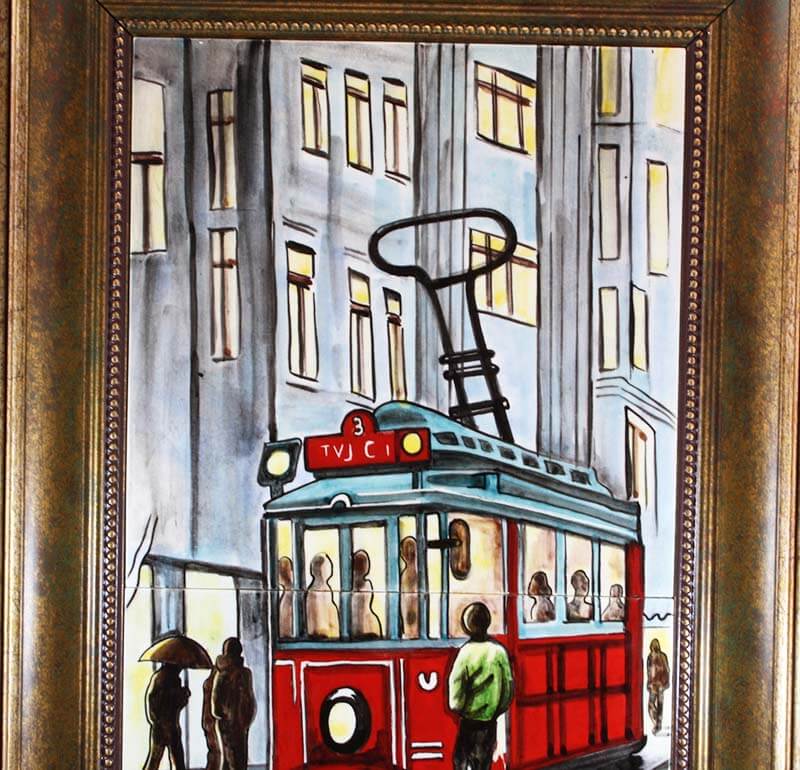 Planche de carreaux de tramway - 3