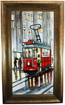Planche de carreaux de tramway - 1