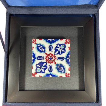 Plaque en céramique d’Iznik design spécial Reflection - 2