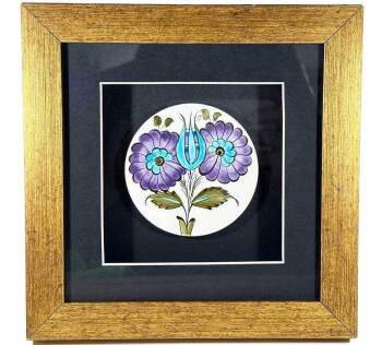 Plaque d’Iznik pour cadeau VIP – Élégance artisanale et tradition ottomane - 1