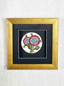 Plaque en céramique d’Iznik – Cadeau de Nouvel Emploi - 4