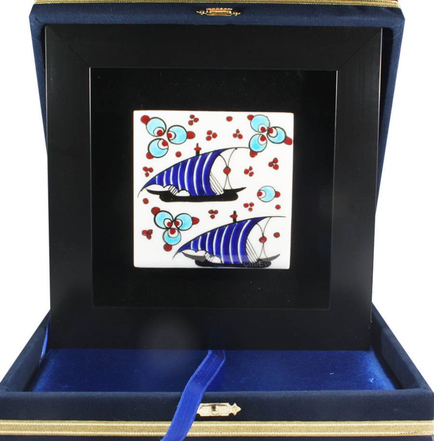 Plaque with Galleon Motif - 1