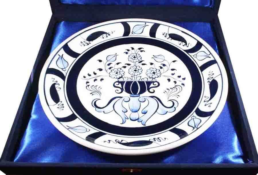 Plat Iznik bleu blanc 30 cm pour nouvelle activité - 3
