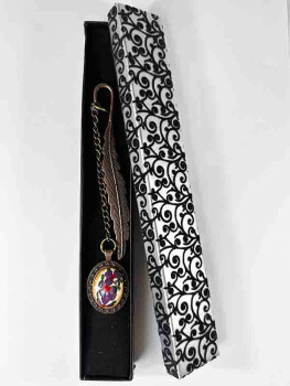 Pomegranate Motif Iznik Ceramic Bookmark Gift for Women - 2