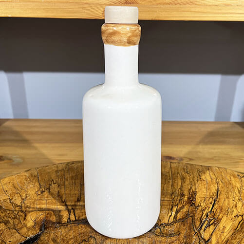 Pot à huile en carrelage à motifs de femme seldjoukide - 2