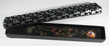 Premium Background-Painted Tulip Motif Iznik Tile Anklet - Çini Evi (1)